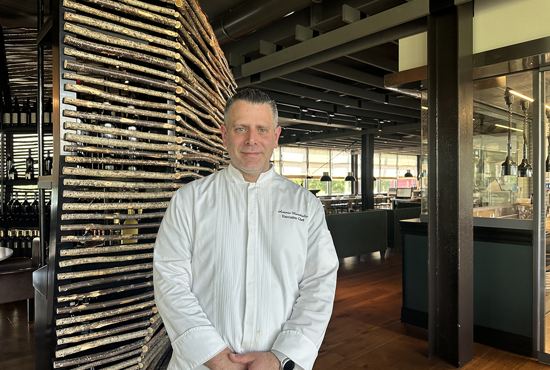 Antonio Minichiello, nuovo chef a Borgo San Gregorio