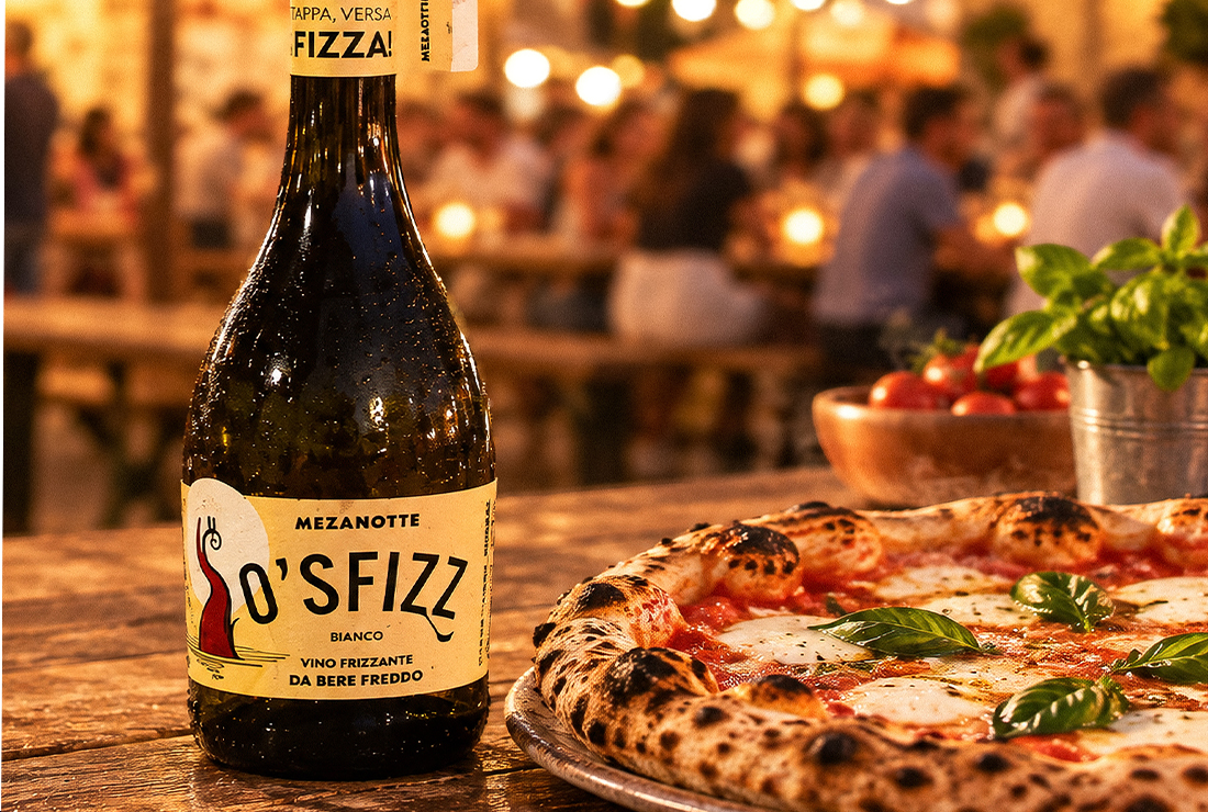 O’SFIZZ, il vino frizzante che nasce per uno sfizio